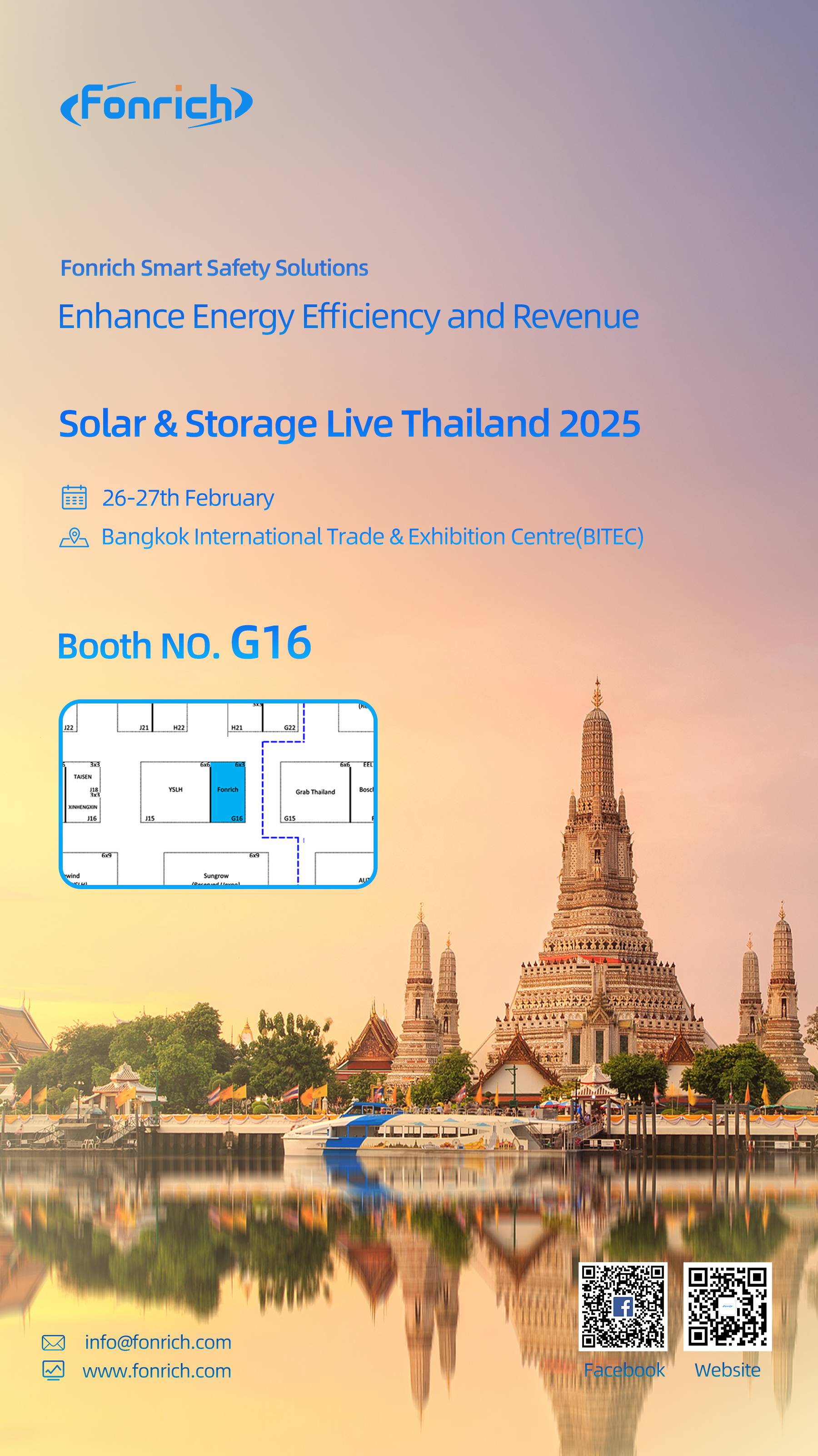 Fonrich ขอเชิญคุณเข้าร่วมงาน Solar&สตอเรจ ไลฟ์ ไทยแลนด์ 2025