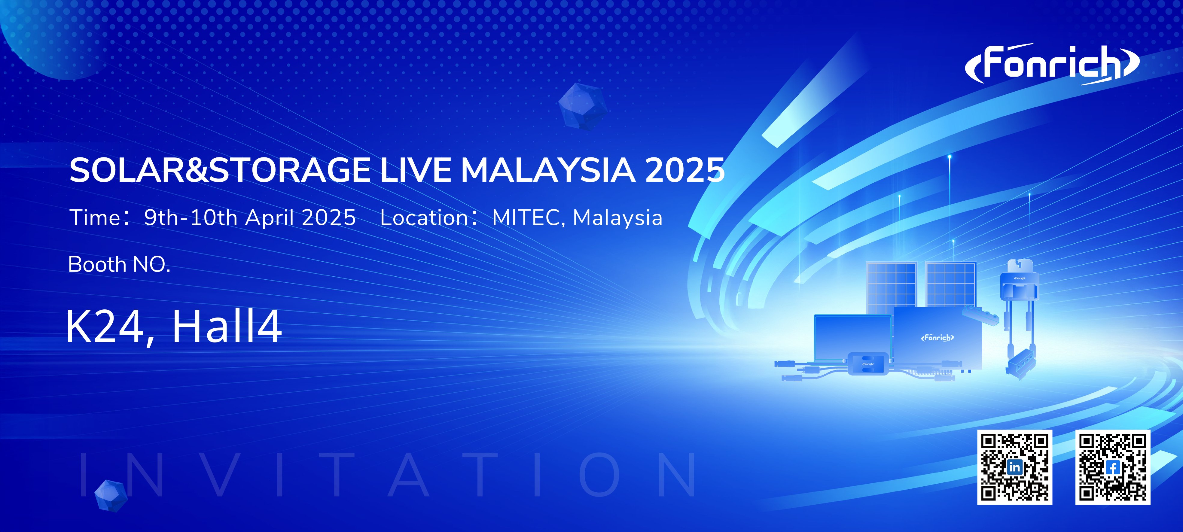 Solar&Storage Live Malaysia 2025-Fonrich สำรวจอนาคตด้านความปลอดภัย | เข้าร่วม Fonrich ที่ Solar&สตอเรจ ไลฟ์ มาเลเซีย 2025(pic1)